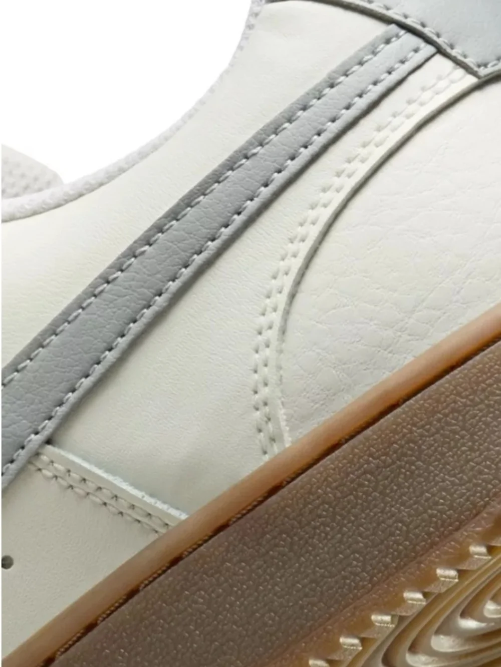 Nike Men’s Court Vision White/Grey Low-Top Sneaker